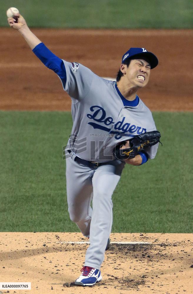 Maeda gives up 3 runs as Dodgers fall to Cubs