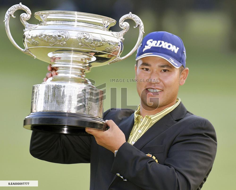 Matsuyama wins Japan Open Golf Championship for 1st time