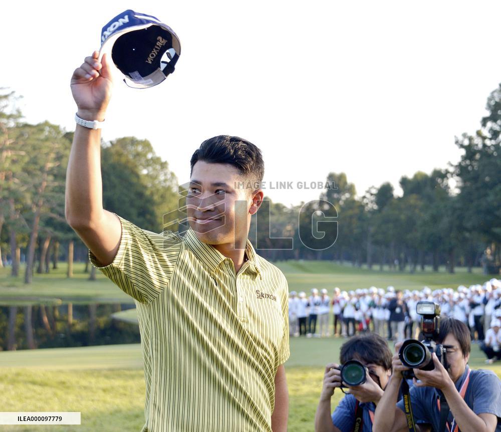 Matsuyama wins Japan Open Golf Championship for 1st time