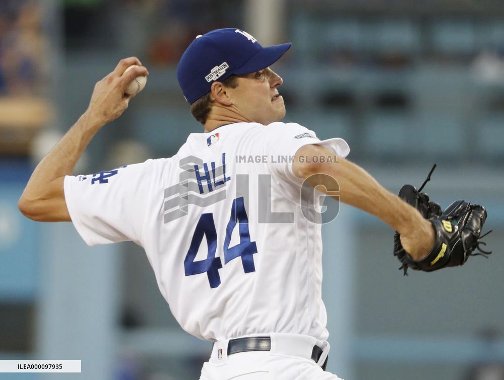 Baseball: Hill starts NLCS Game 3