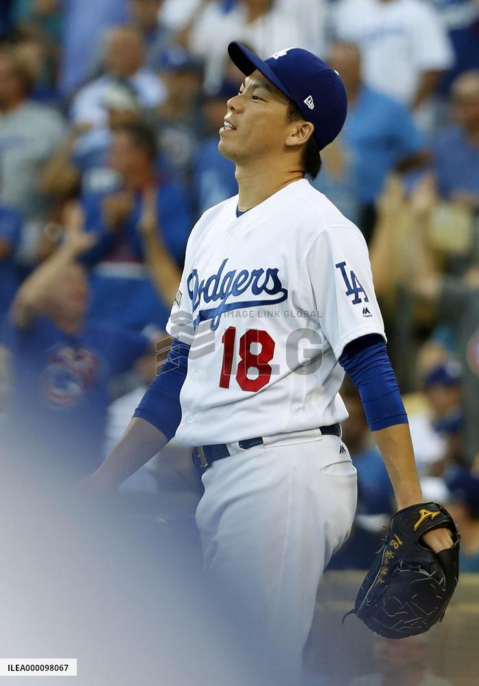 Baseball: Dodgers-Cubs NLCS Game 5