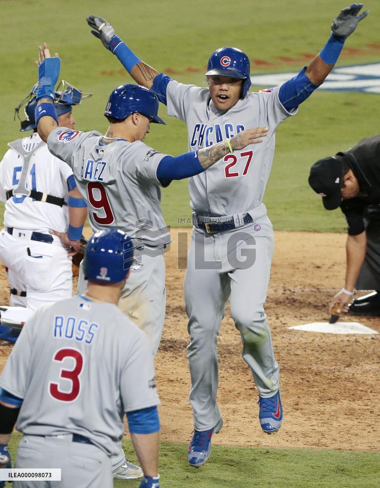 Baseball: Dodgers-Cubs NLCS Game 5