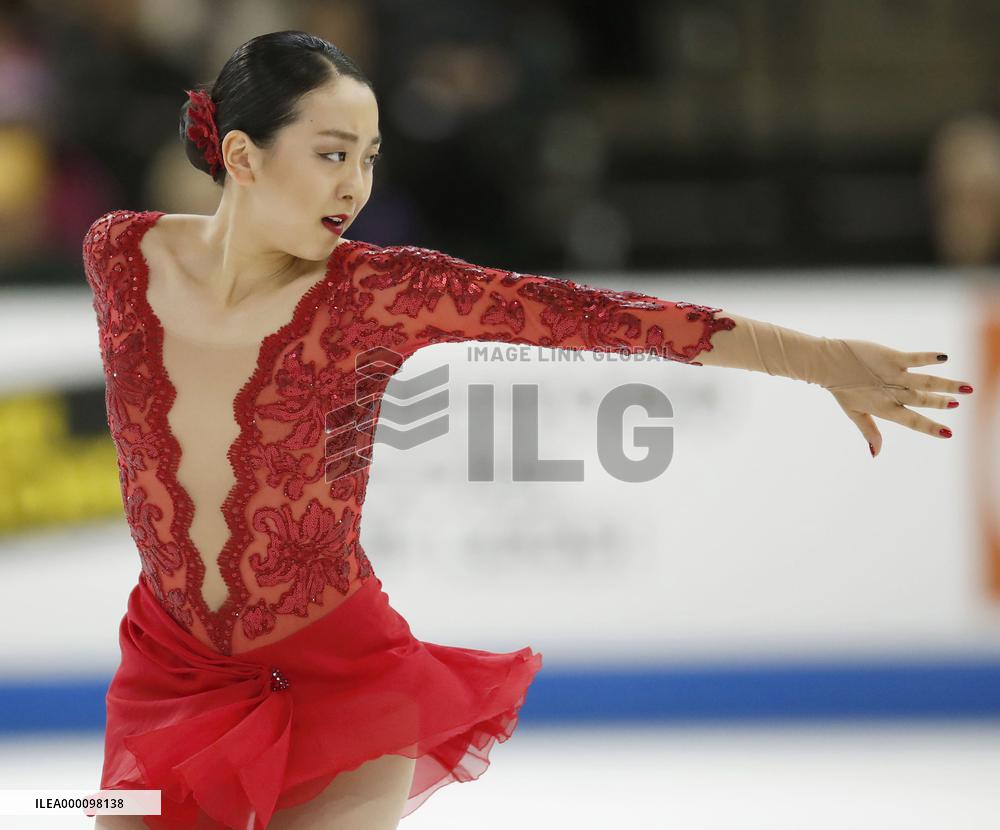 Japan's Asada comes in 6th at Skate America figure skating