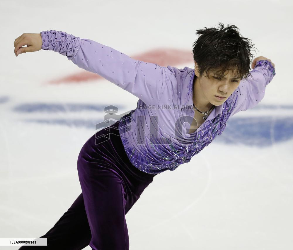 Japan's Uno 1st after men's short program at Skate America