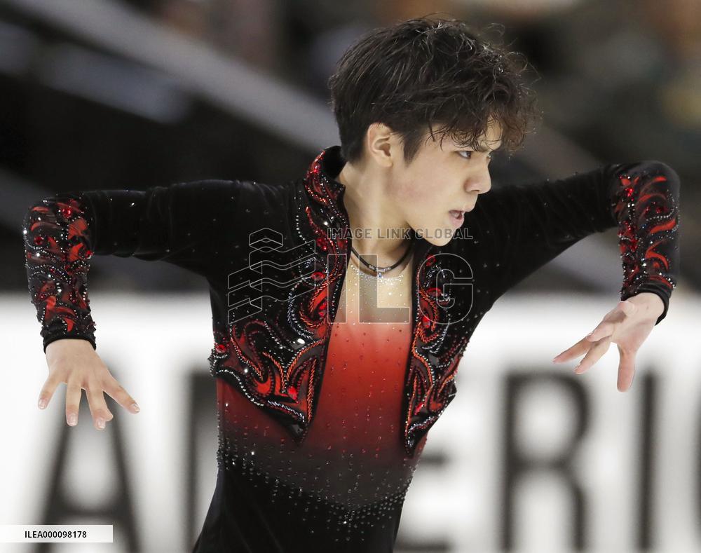 Japan's Uno wins Skate America