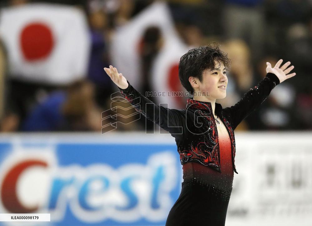 Japan's Uno wins Skate America