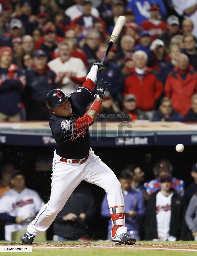 Baseball: Indians vs Cubs in World Series Game 1