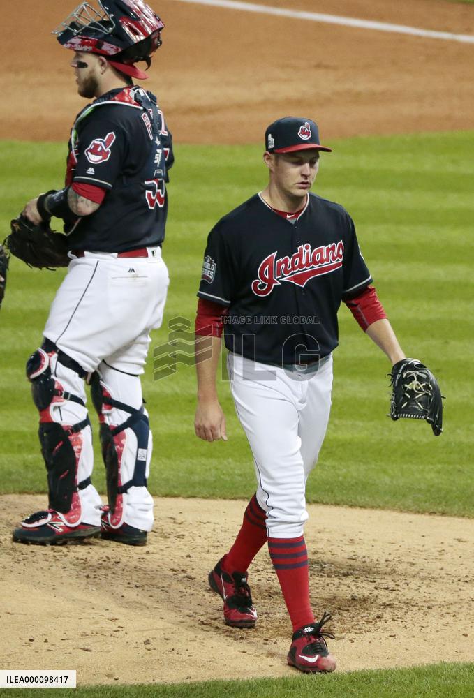 Baseball: Indians vs Cubs in World Series Game 2