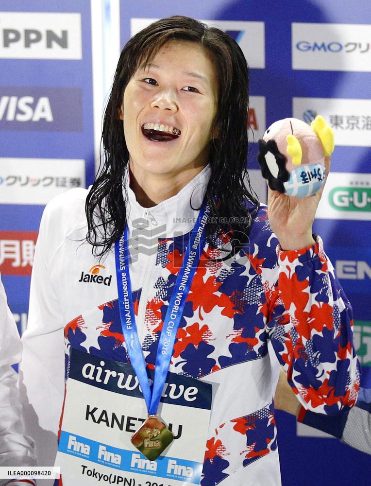 Rio gold medalist Kaneto wins signature 200 breast at World Cup