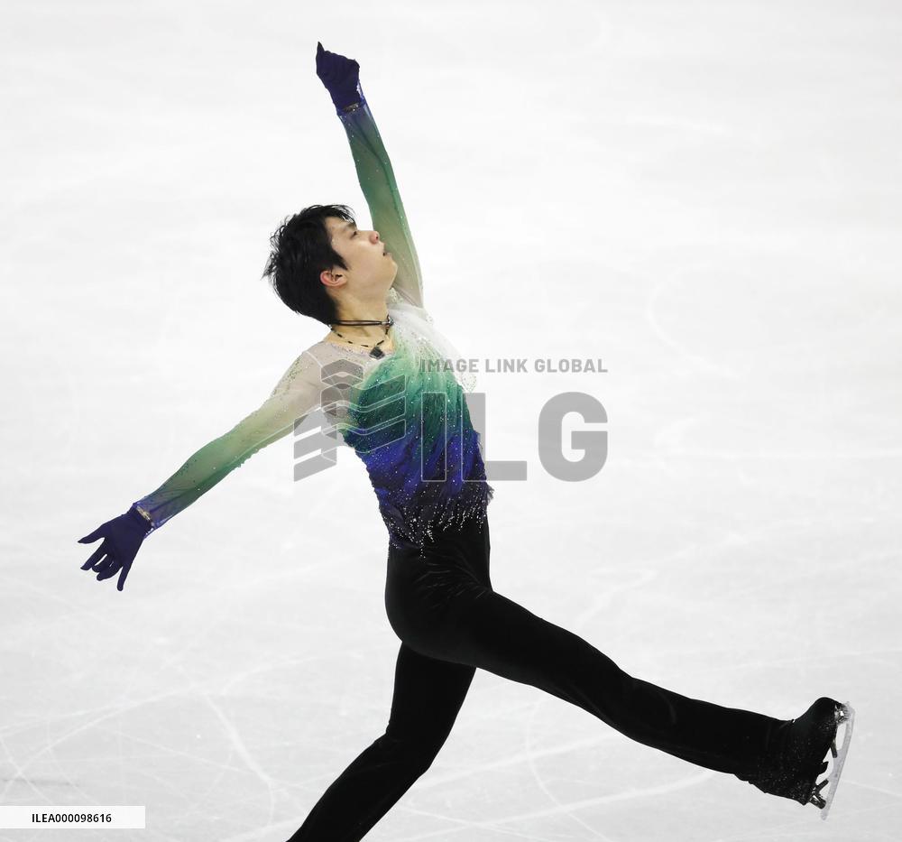 Japan's Hanyu finishes 2nd at Skate Canda