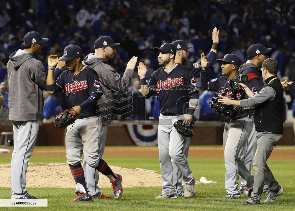Indians beat Cubs 7-2 in World Series Game 4