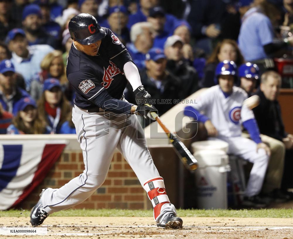Baseball: Cubs cut Indians' World Series lead to 3-2