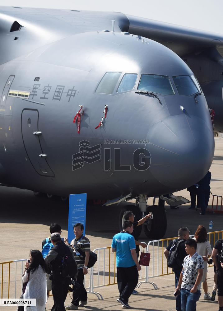 Airshow China to start on Nov. 1