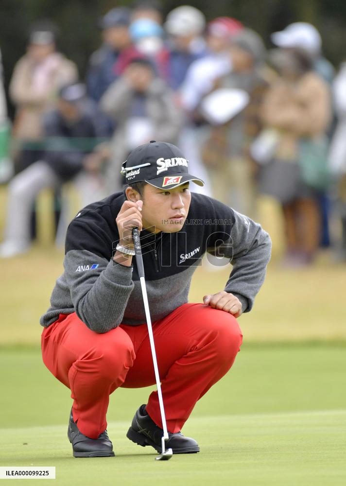 Matsuyama leads Mitsui Sumitomo Masters golf tournament