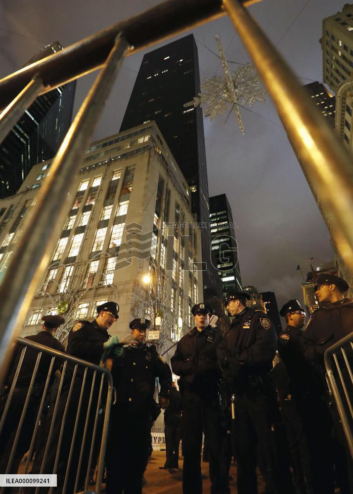 Rally against President-elect Trump