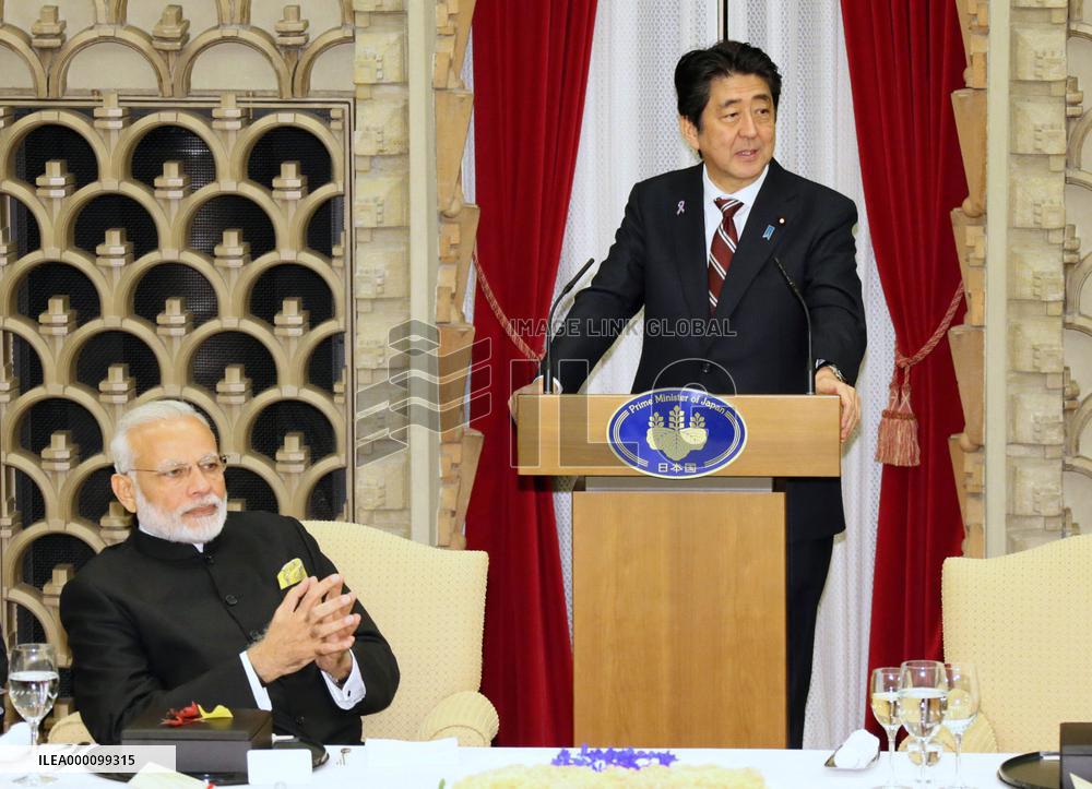 Japan, India sign civilian nuclear cooperation pact
