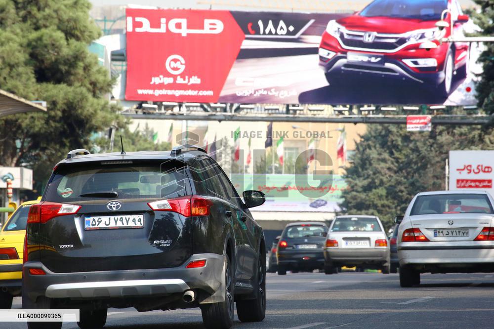 FOCUS: Iranian authorities prohibit use of U.S.-made Japanese, German cars