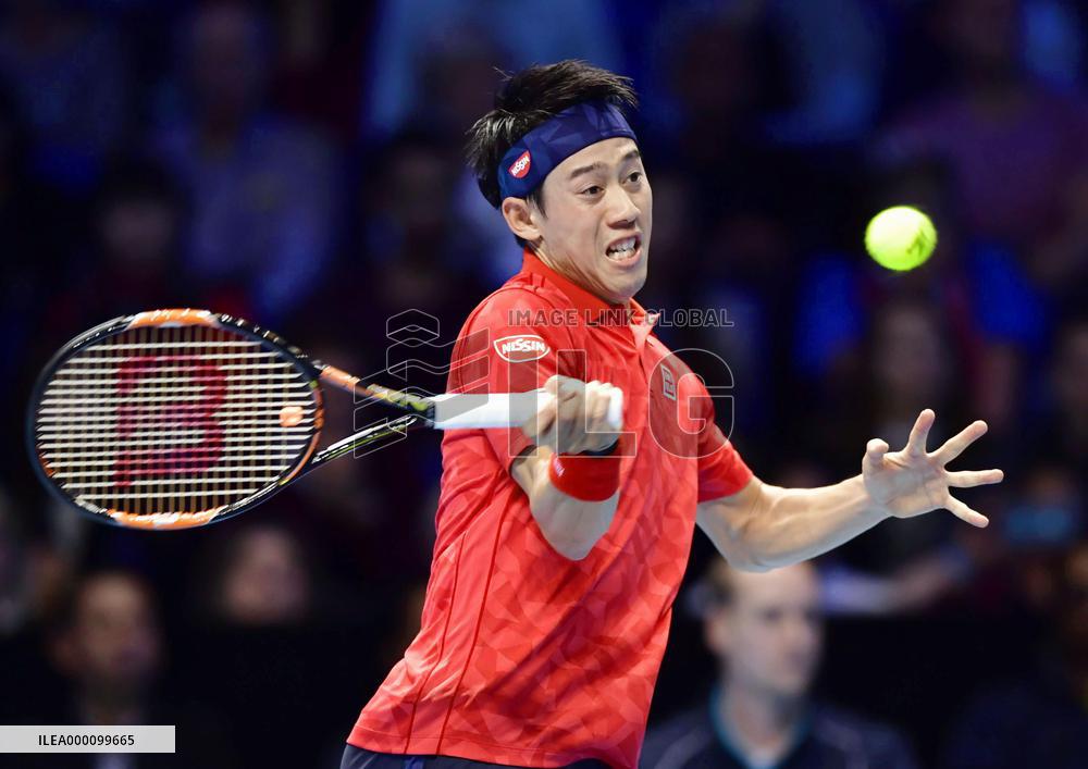 Murray beats Nishikori in ATP World Tour Finals
