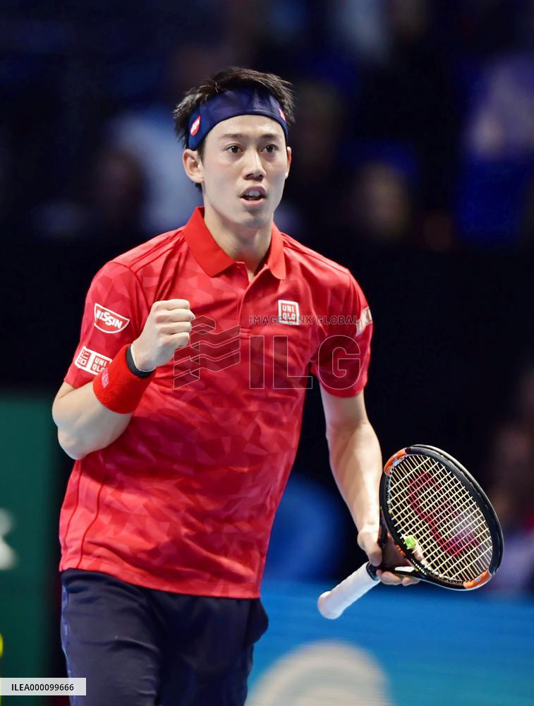 Murray beats Nishikori in ATP World Tour Finals
