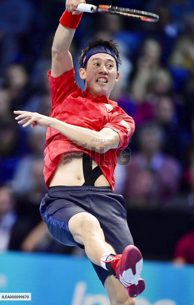 Murray beats Nishikori in ATP World Tour Finals