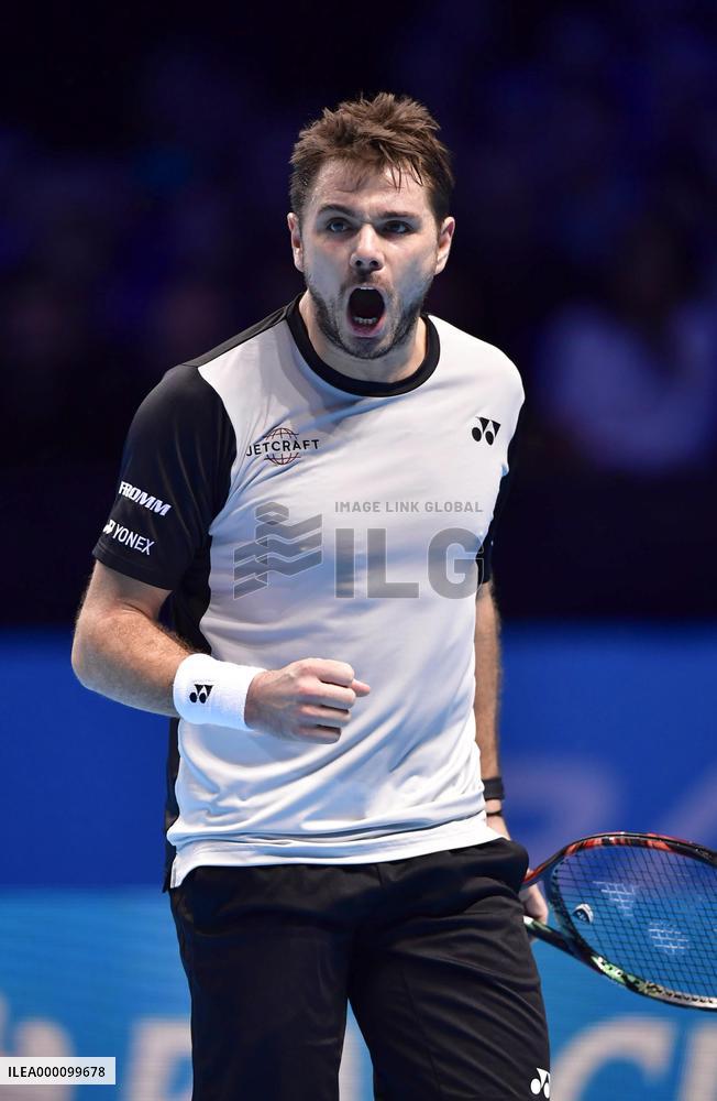 Wawrinka beats Cilic in ATP World Tour Finals