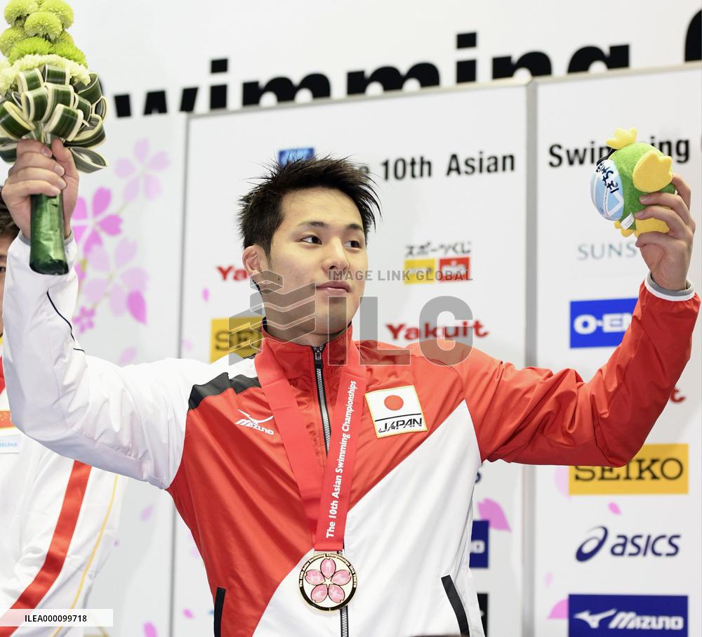 Seto wins 400 individual medley at Asia swimming meet