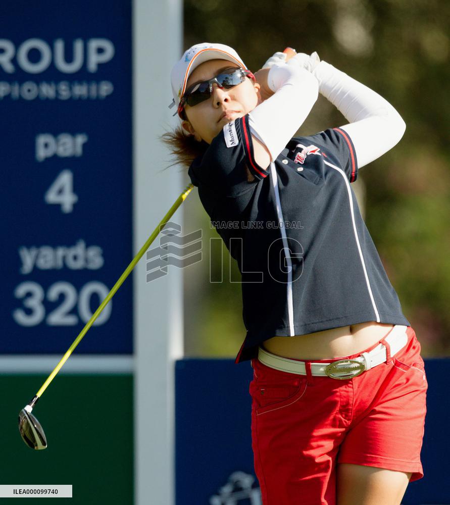 Golf: Japan's Mika Miyazato at CME Group Tour C'ship