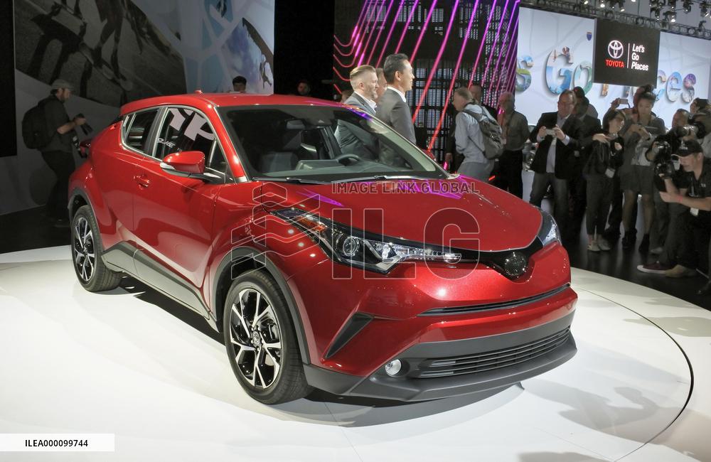 Toyota introduces C-HR SUV concept at L.A. auto show