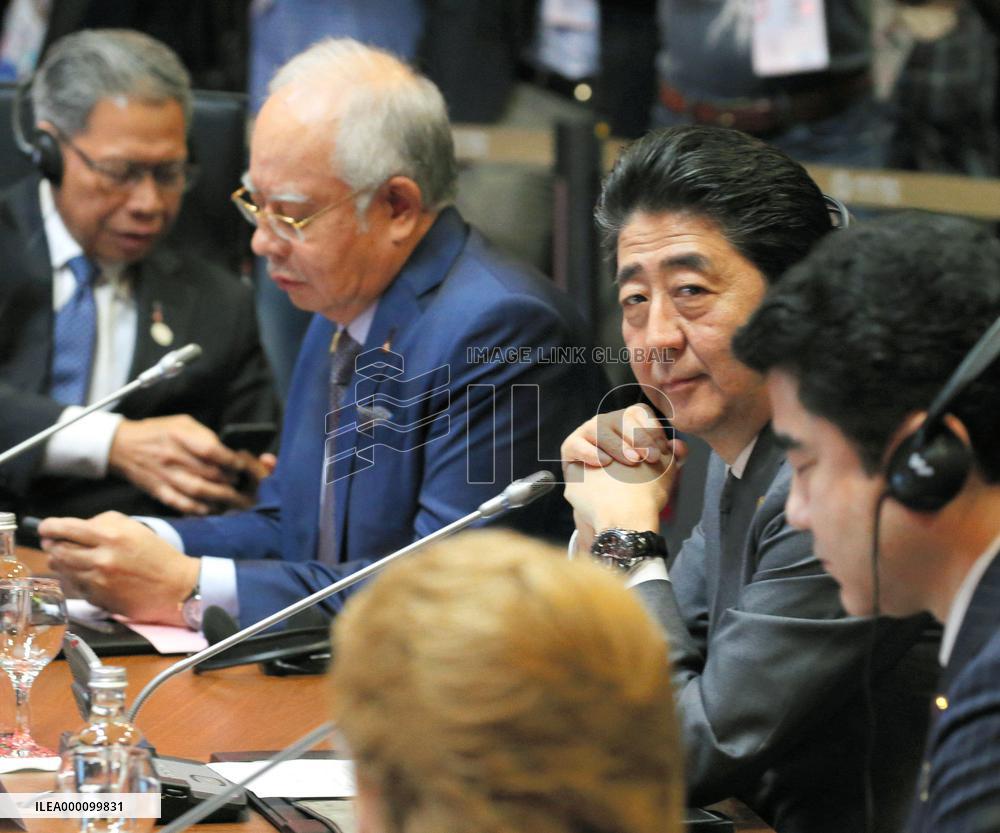 TPP leaders vow efforts to implement pact despite Trump's opposition