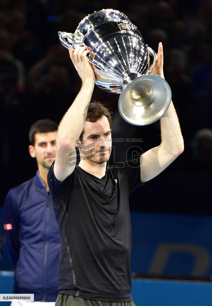 Tennis: Murray beats Djokovic to win ATP World Tour Finals