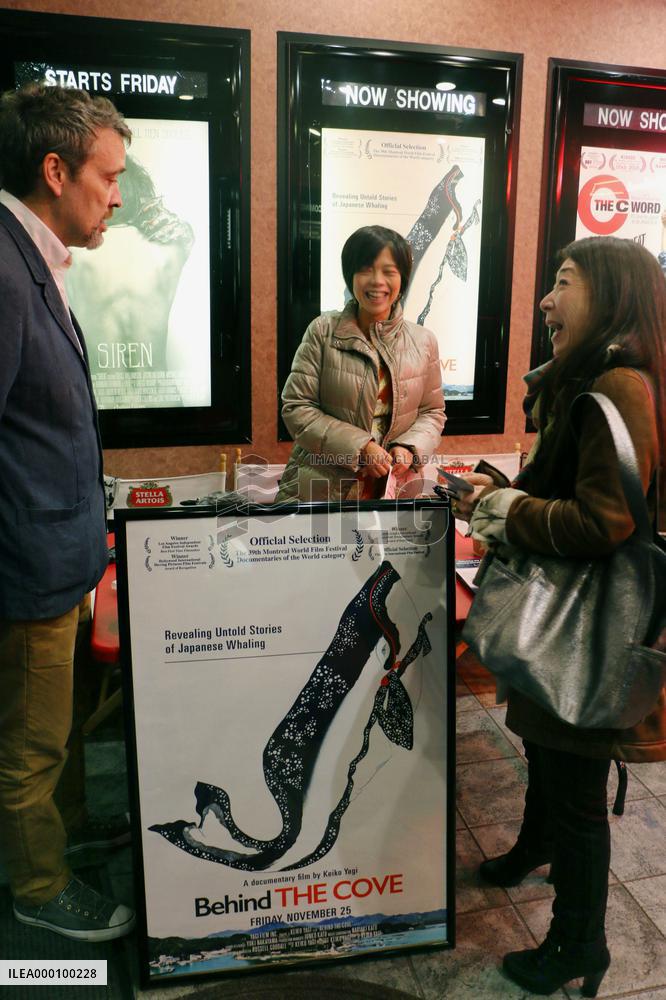 Screening of Japanese whaling documentary begins in New York