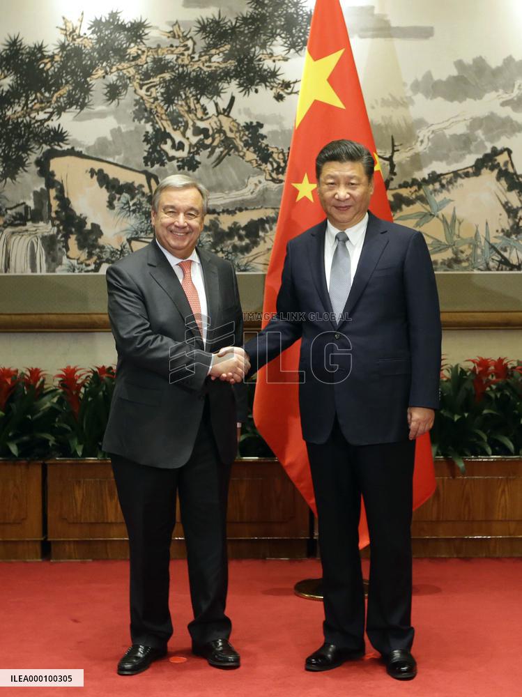 Incoming U.N. chief places high hopes on China's greater role