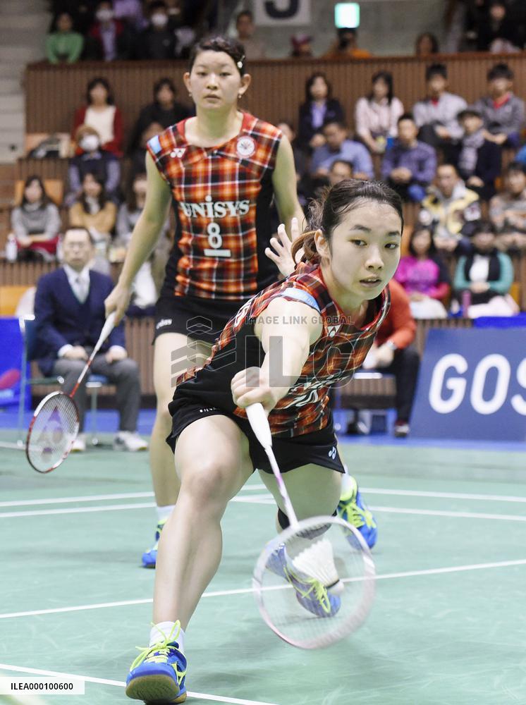 Badminton: Rio gold medalists Takahashi, Matsutomo retain nat'l title