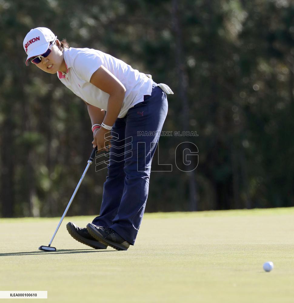 Golf: Hataoka finishes tied for 14th to qualify on 2017 LPGA Tour