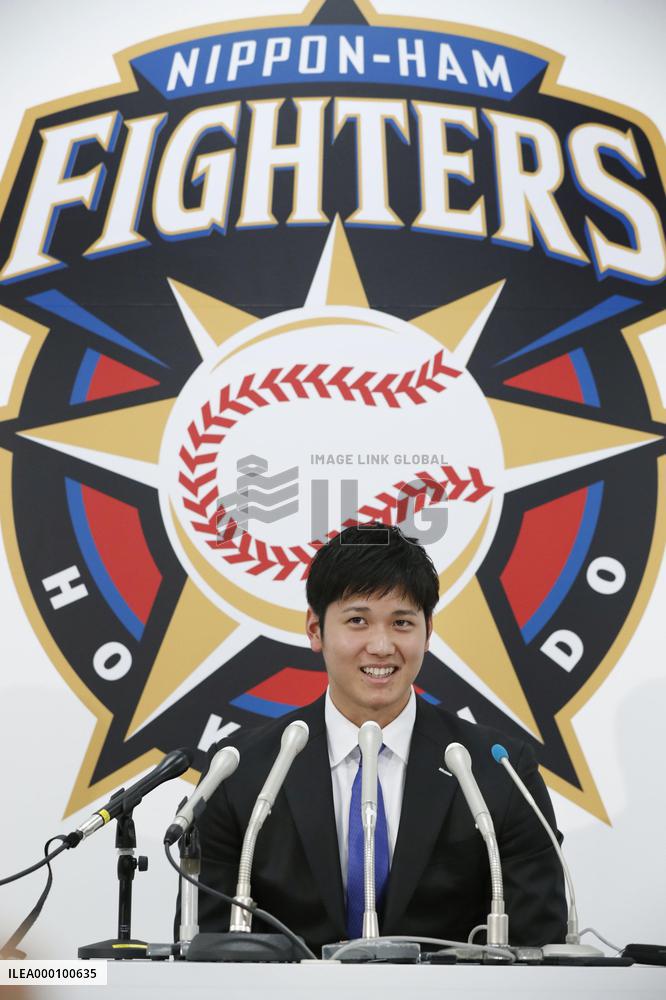 Baseball: Otani tells Fighters of intention to move to majors