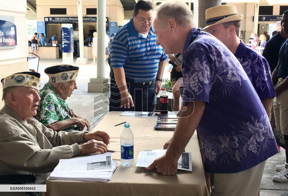 Veterans welcome visitors at Pearl Harbor center