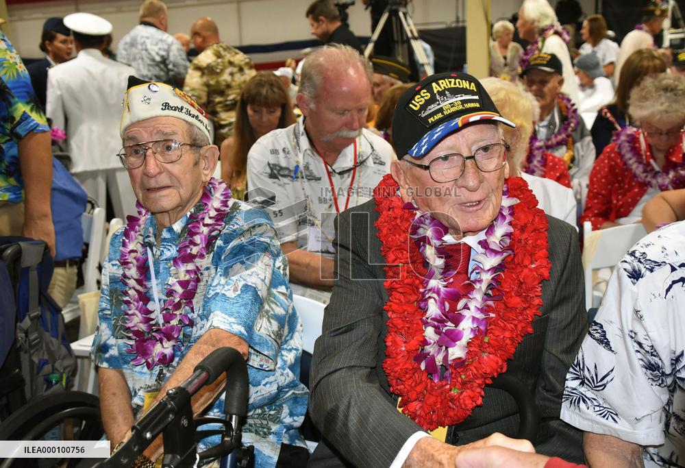 Pearl Harbor attack victims commemorated