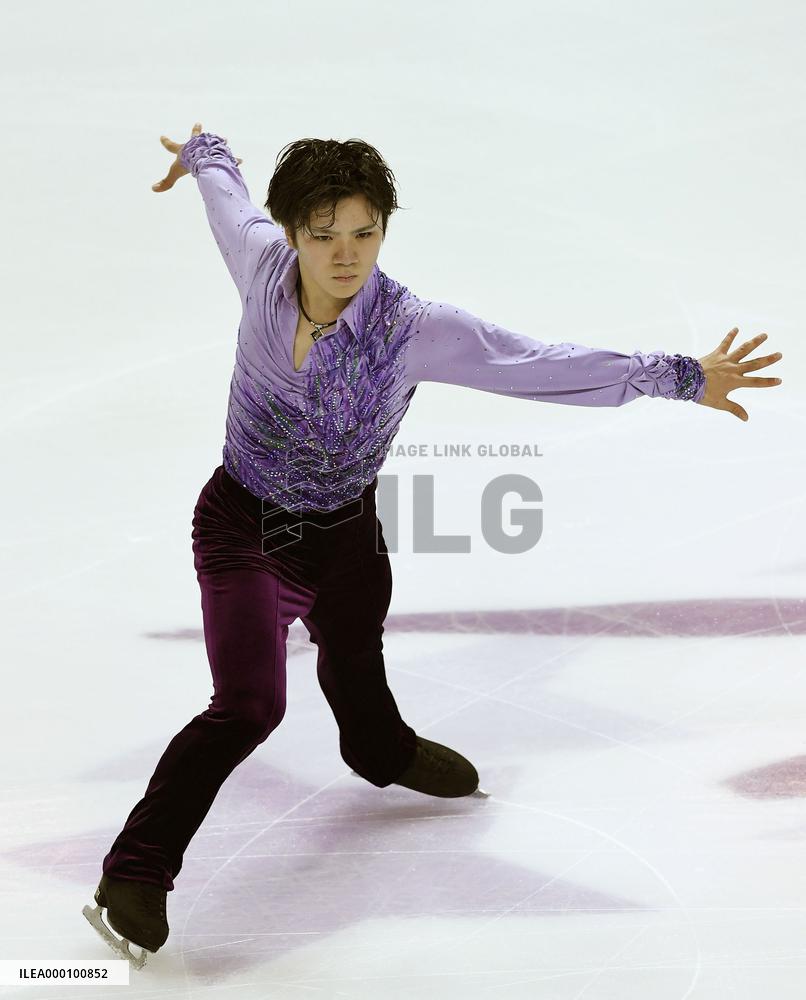 Japan's Uno 4th after SP in Grand Prix Final