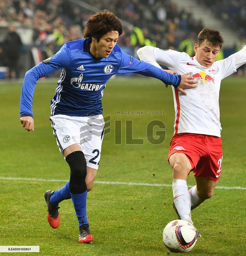Salzburg beat Schalke 2-0 in Europa League