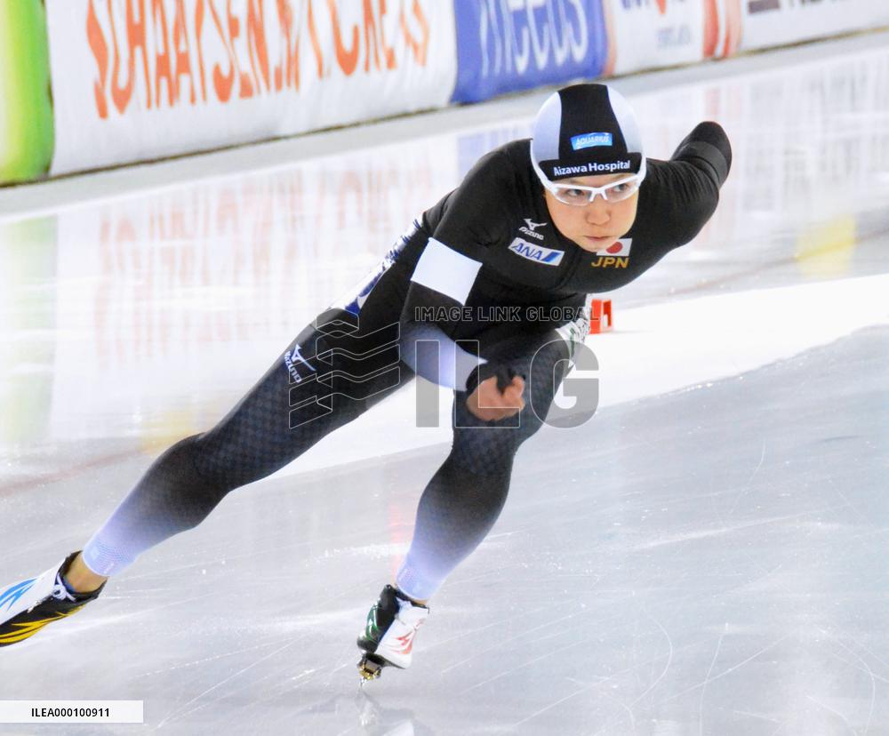 Speed skating: Japan's Kodaira claims 4th World Cup win