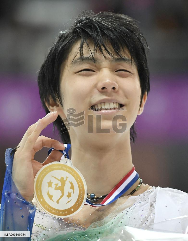 Hanyu becomes 1st to win 4 straight GP Finals