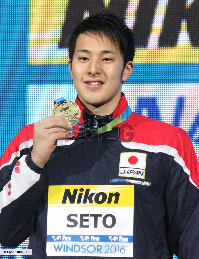 Seto completes 400 IM three-peat at short-course worlds