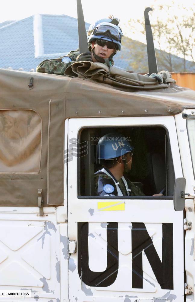 Japan GSDF in S. Sudan takes up controversial new roles