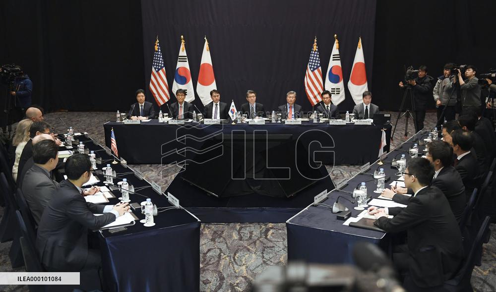 Top nuclear envoys meet in Seoul to discuss N. Korea