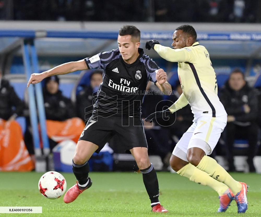 Soccer: Real Madrid to meet Kashima Antlers in Club World Cup final