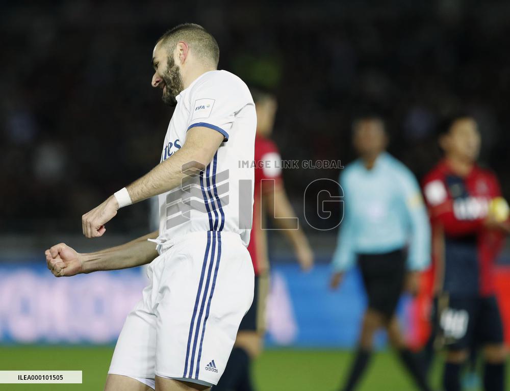 Real Madrid vs. Kashima Antlers in Club World Cup final