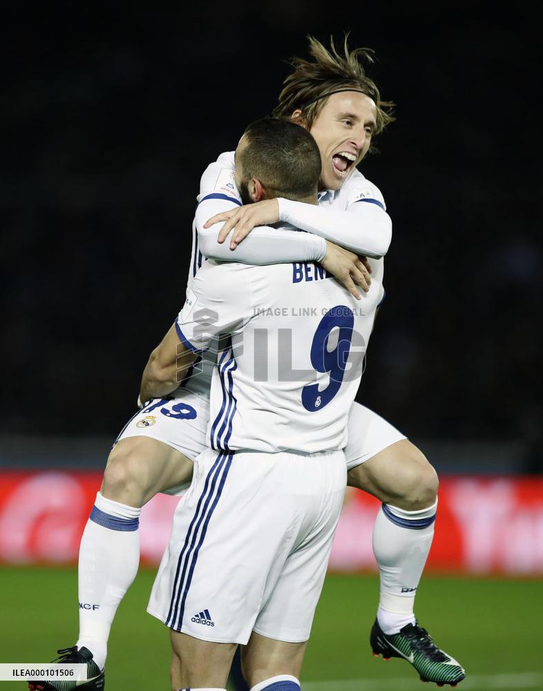 Real Madrid vs. Kashima Antlers in Club World Cup final