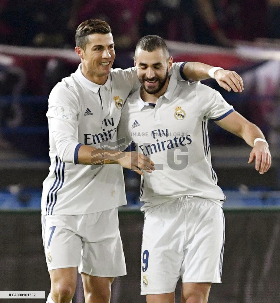 Soccer: Real Madrid win Club World Cup in Japan
