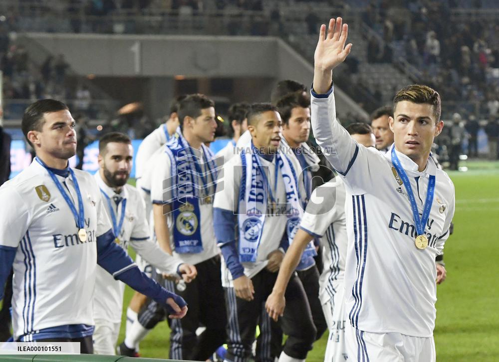 Soccer: Real beat Kashima 4-2 in Club World Cup final