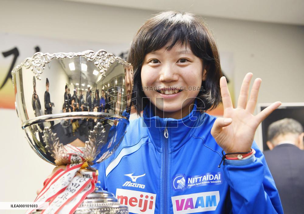 Speed skating: Takagi completes clean sweep at nationals